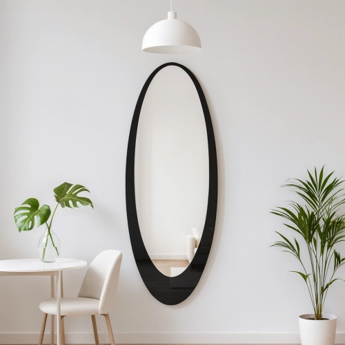 Eliptyczne lustro dekoracyjne - LONGI